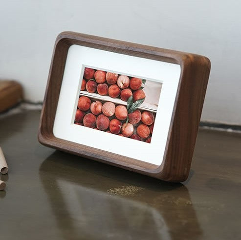 Solid wood photo frame