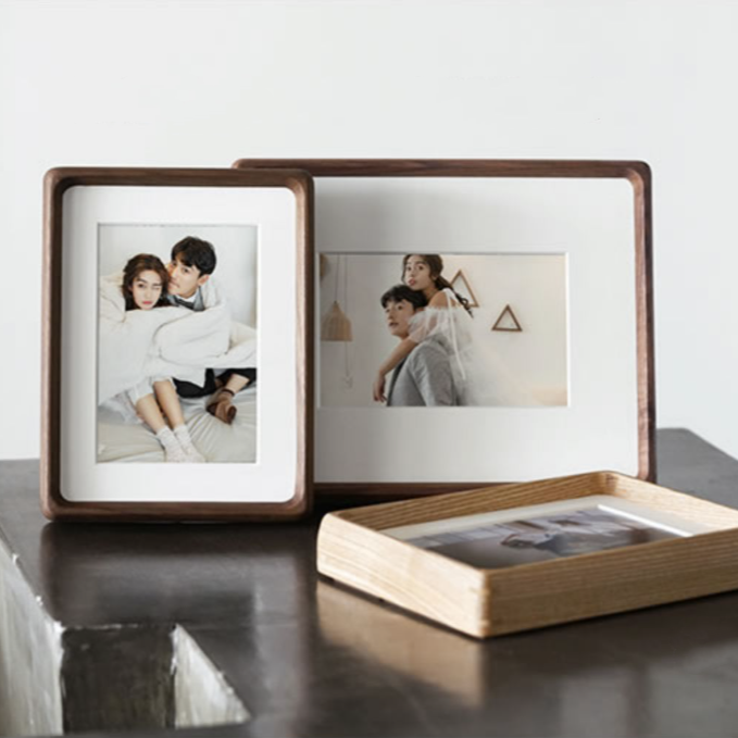 Photo frame - White ash