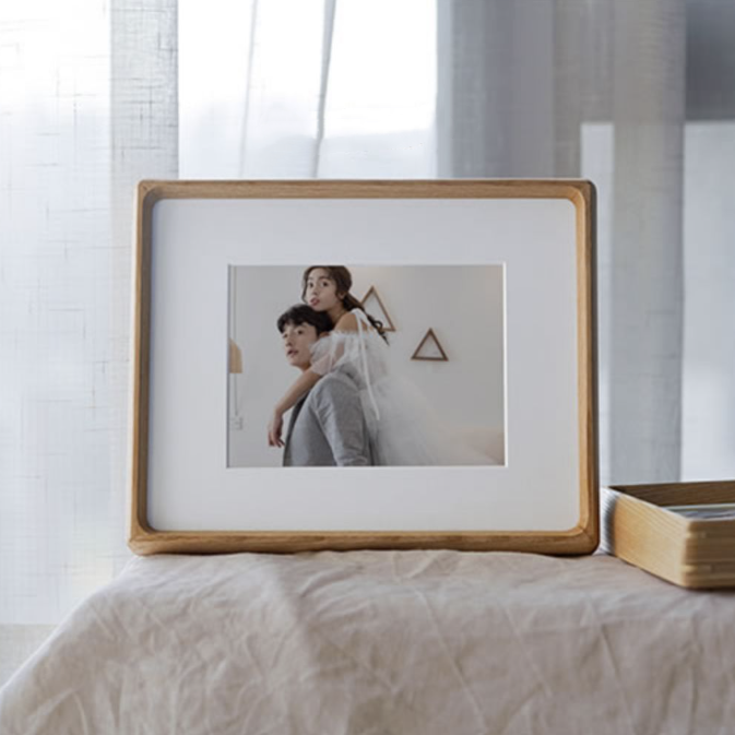 Photo frame - White ash