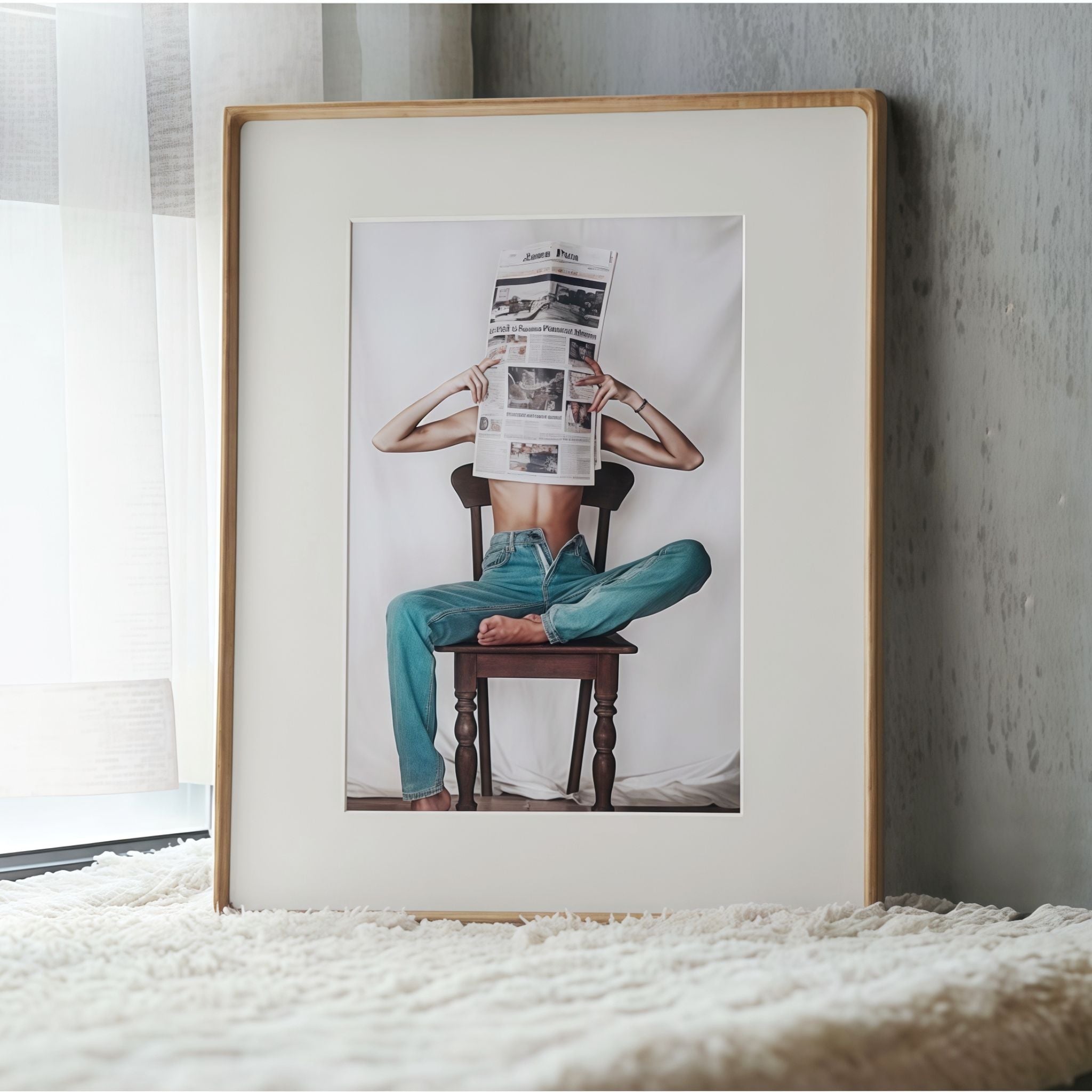 Tenon Series Large Picture Frame – Various | Mortise & Tenon Solid Wood