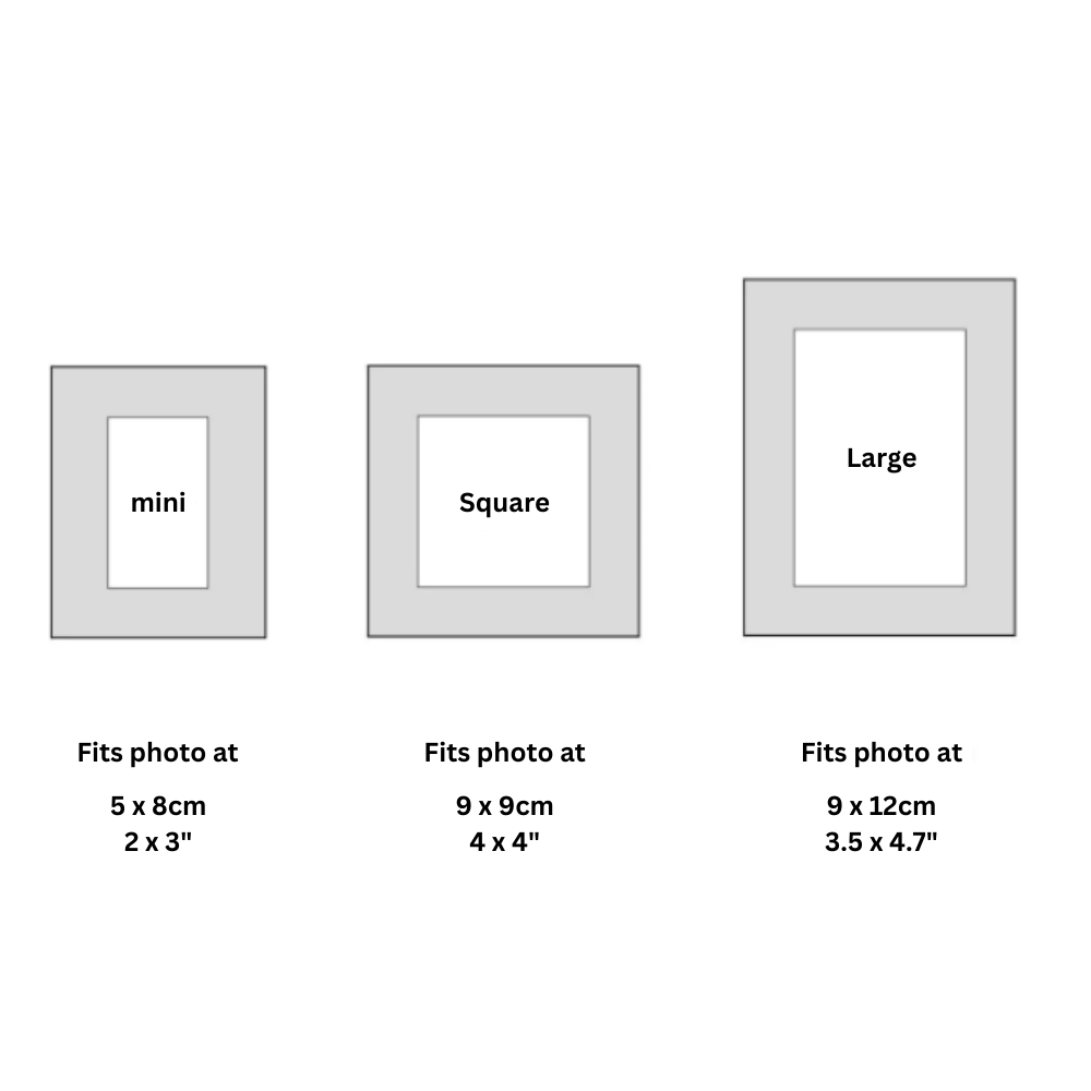 Mini acrylic photo frame - Various