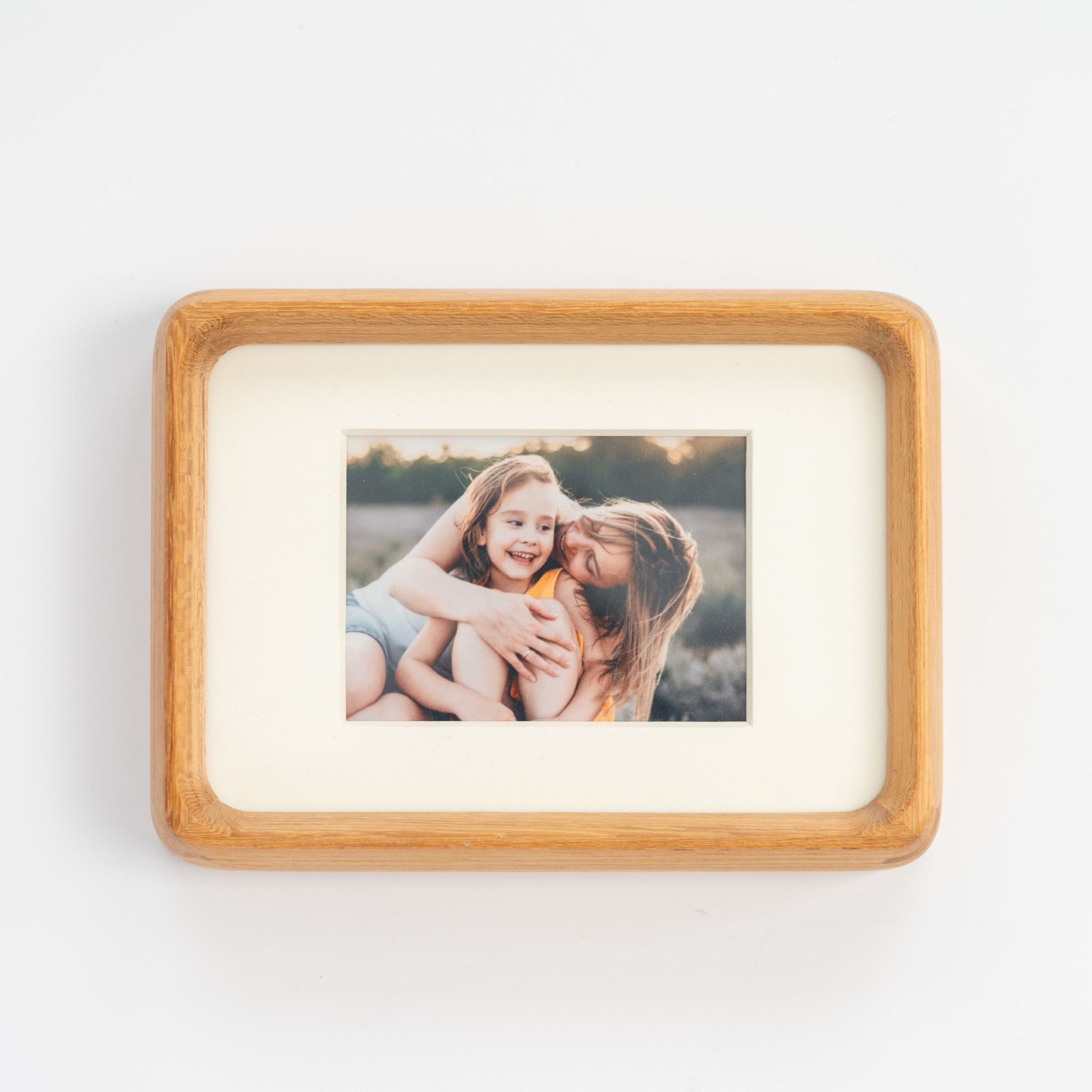 Tenon Series Mini Picture Frame – Teak | Mortise & Tenon Solid Wood