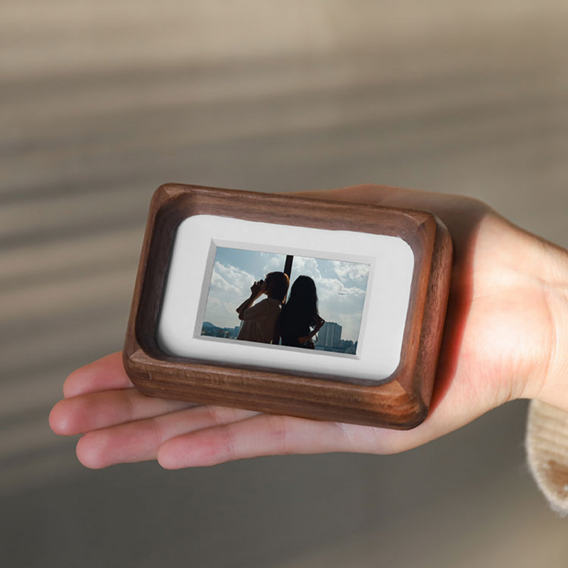 Black Walnut Mini Photo Frame | LaViePhotoPlus
