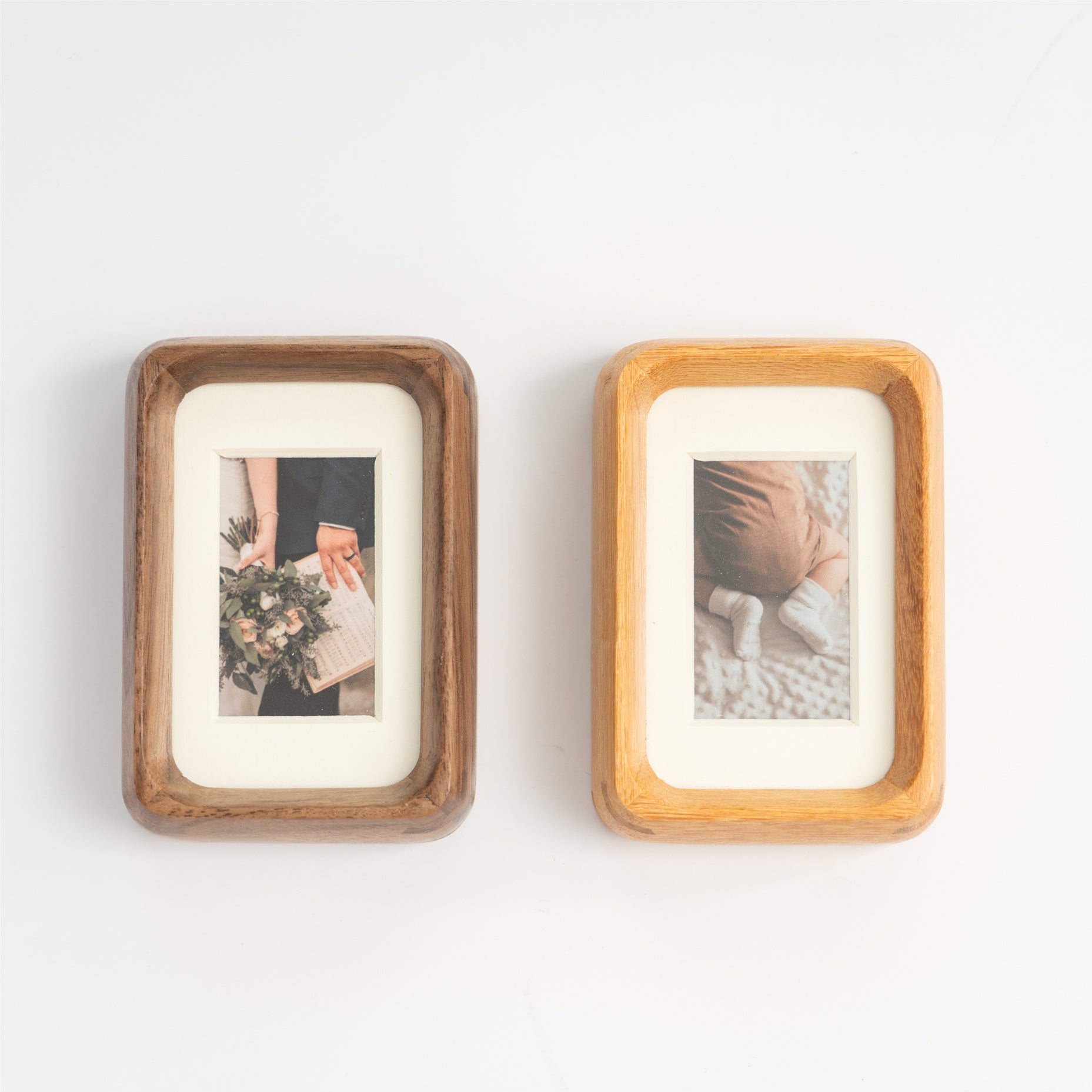 Mini photo frame - Teak