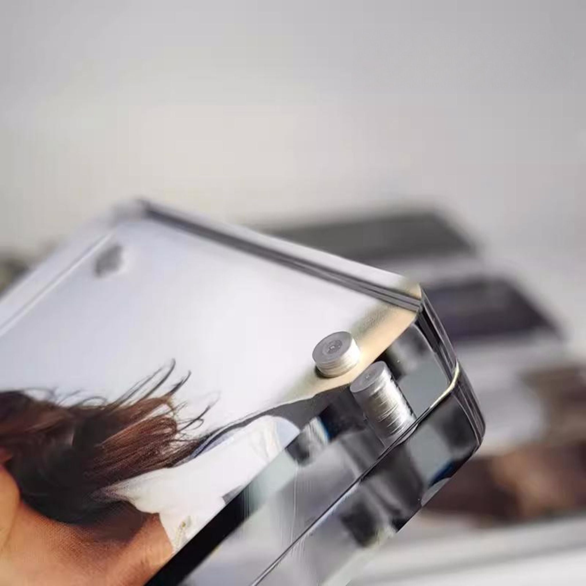 Magnetic Acrylic Picture Frame – Round Corner | 8mm Thick Clear Display | Premium Double-Sided Photo Holder