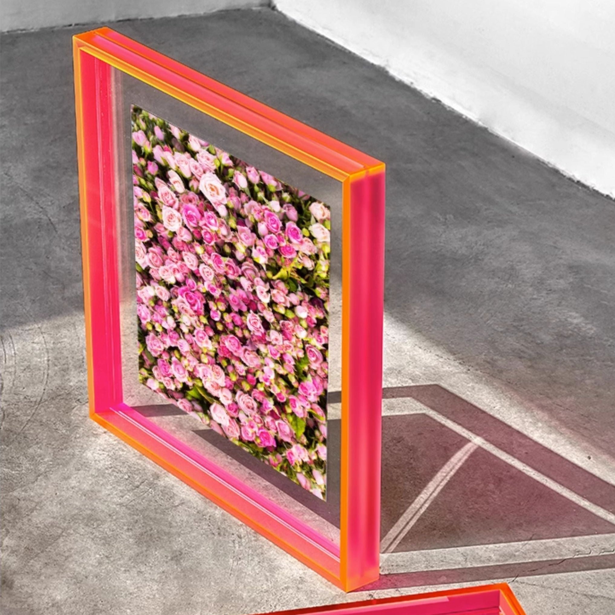 NeonEdge™ – Pink Parade | Large Neon Acrylic Picture Frame