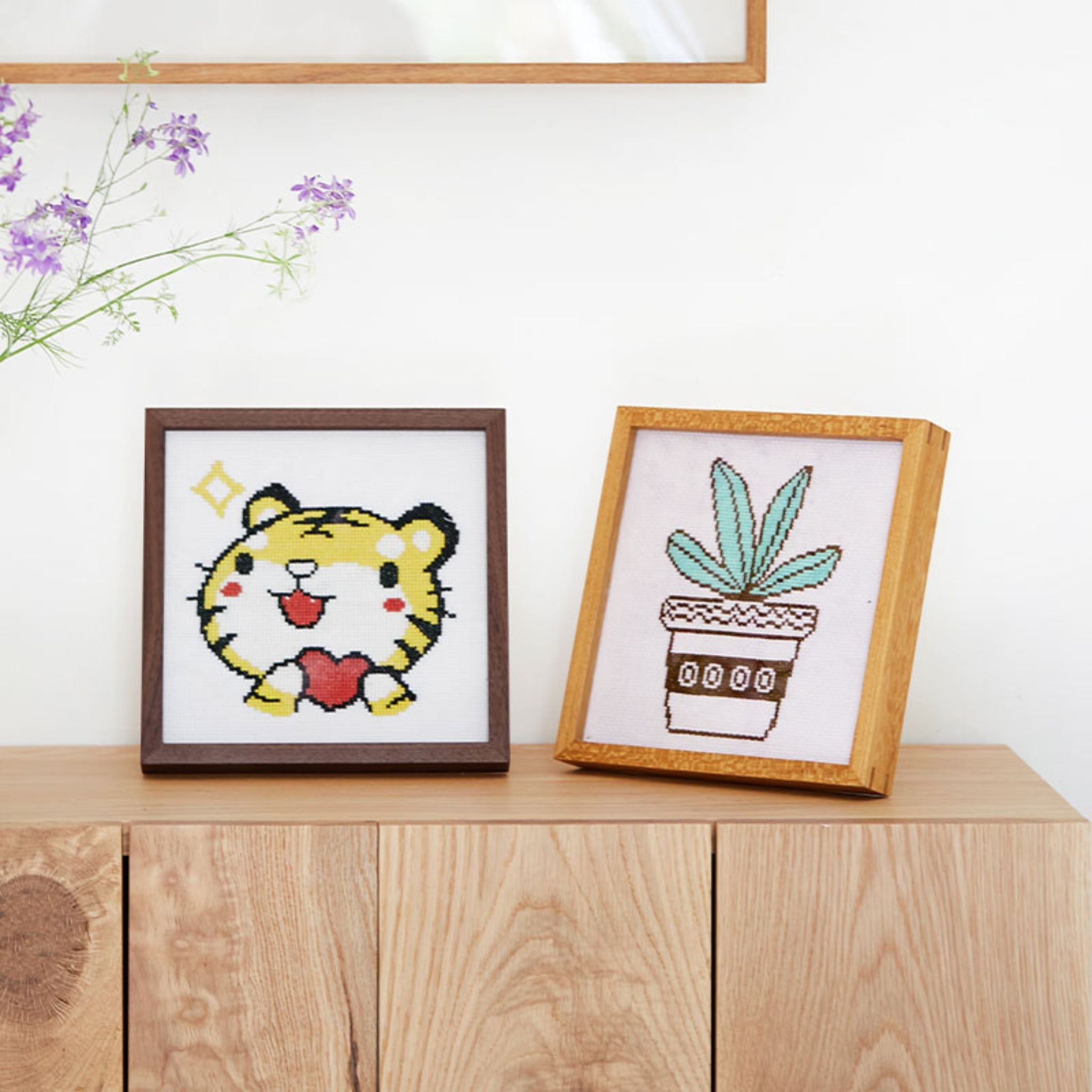 Tenon Series Small Solid Wood Picture Frame – Various | Straight Angle Tabletop Display | Minimalist Keepsake Frame