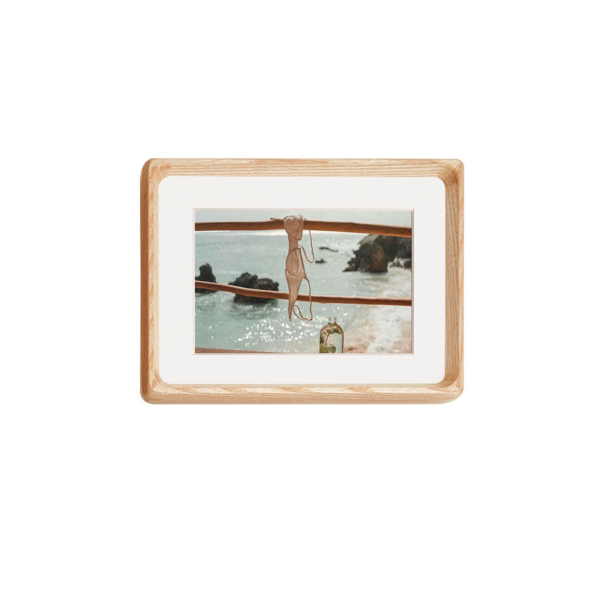 Tenon Series Small Picture Frame – White Ash | Mortise & Tenon Tabletop Solid Wood