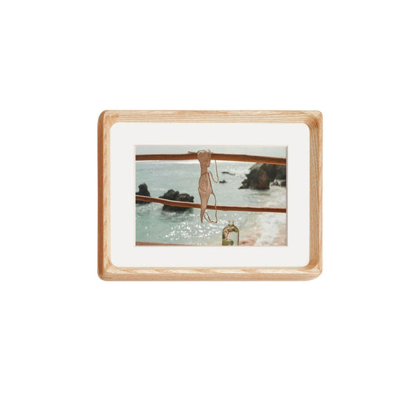 Tenon Series Small Picture Frame – White Ash | Mortise & Tenon Tabletop Solid Wood