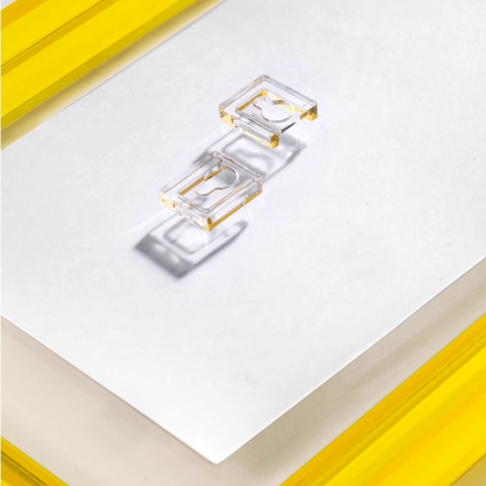 NeonEdge™ – Lemon Gleam | Large Neon Acrylic Picture Frame