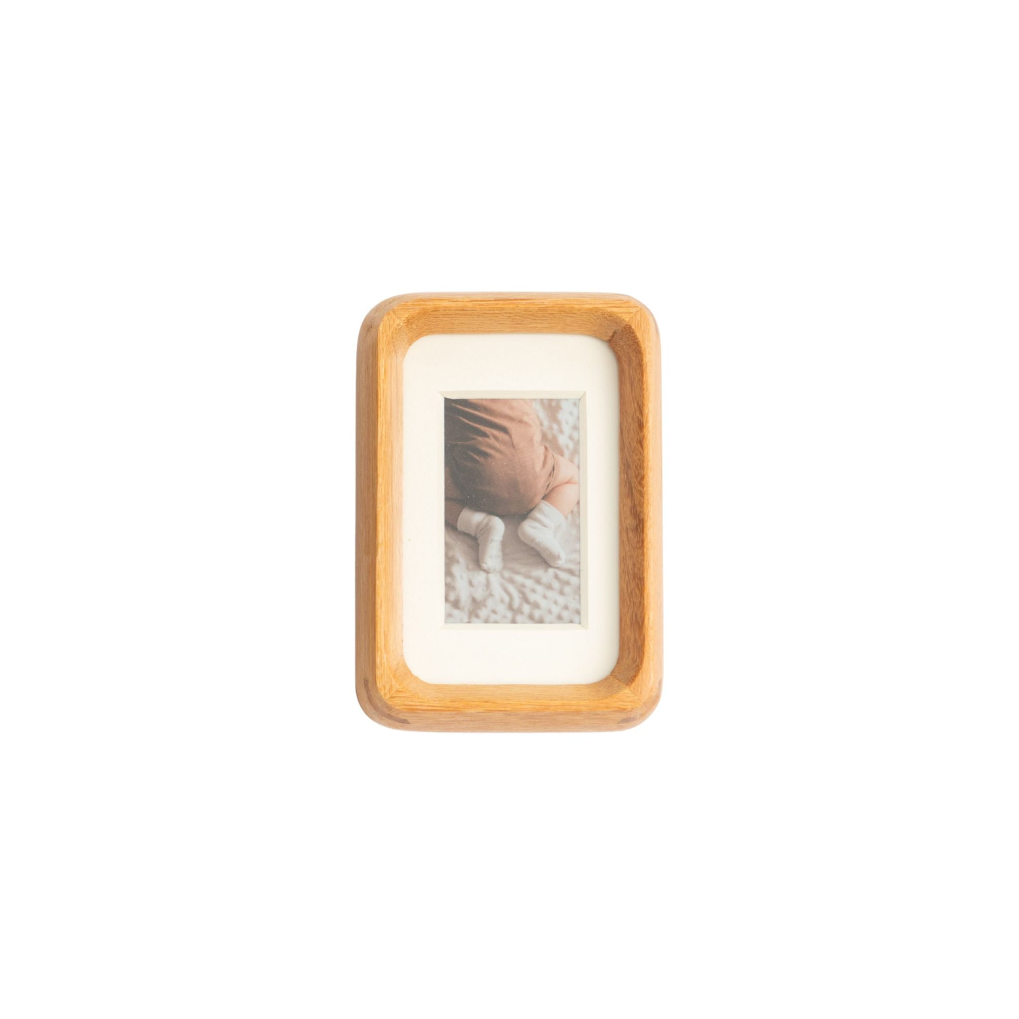 ネフ　フォトフレーム cuneus mini Tenon Mini Teak Picture Frame | LaViePhotoPlus
