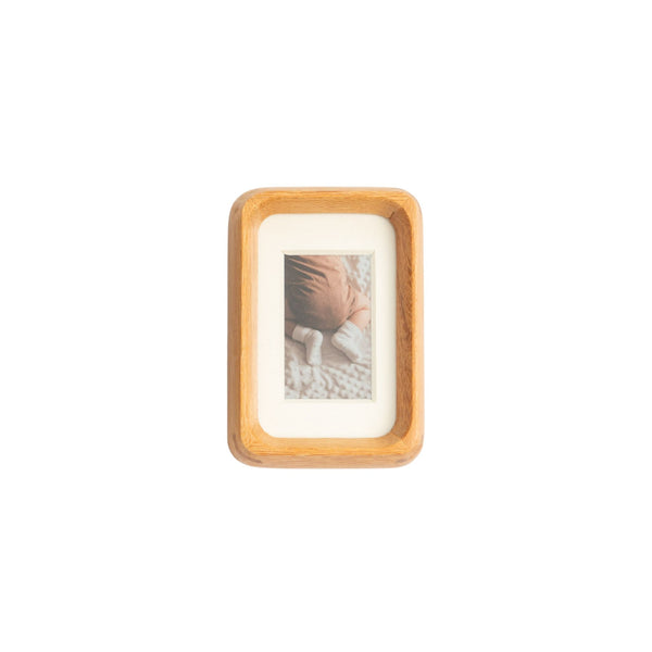 Tenon Series Mini Picture Frame – Teak | Mortise & Tenon Solid Wood