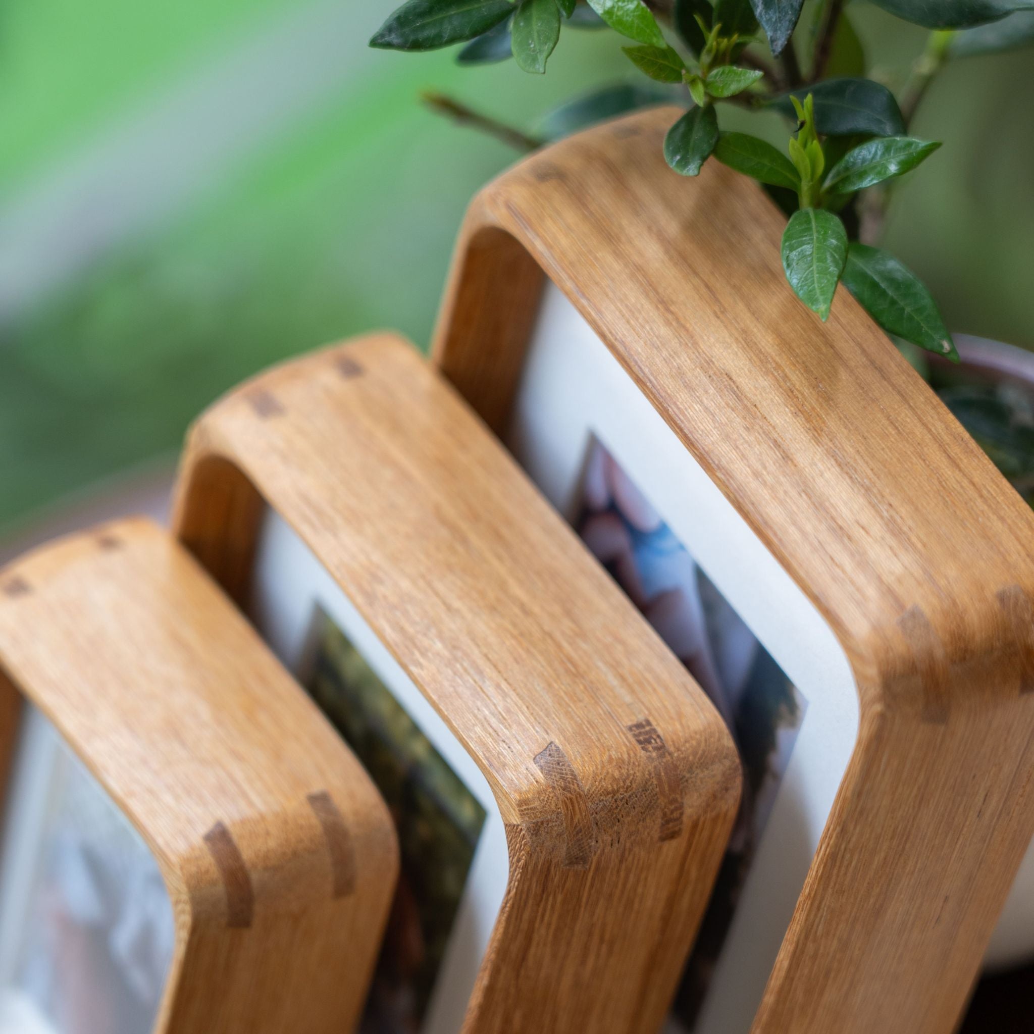Tenon Mini Teak Picture Frame | LaViePhotoPlus