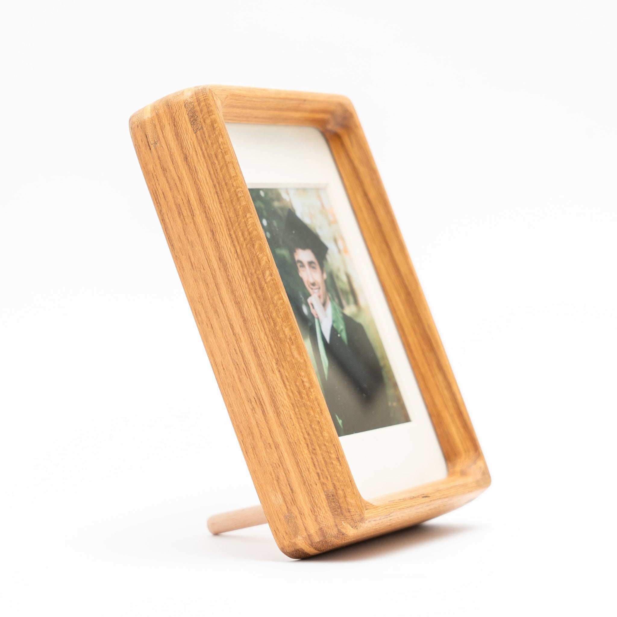 Tenon Series Mini Picture Frame – Teak | Mortise & Tenon Solid Wood